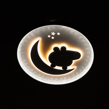 Brilagi - Plafonnier LED pour chambre d'enfant PIGGY LED/70W/230V 3000/4500/6000K Ø 45 cm
