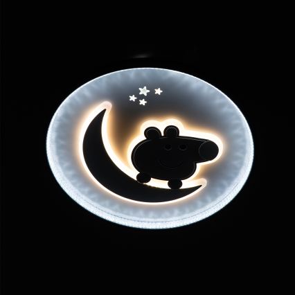 Brilagi - Plafonnier LED pour chambre d'enfant PIGGY LED/70W/230V 3000/4500/6000K Ø 45 cm