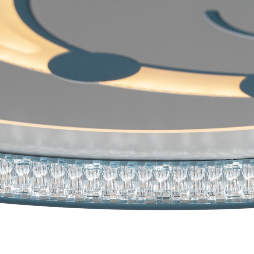 Brilagi - Plafonnier LED pour chambre d'enfant PIGGY LED/70W/230V 3000/4500/6000K Ø 45 cm