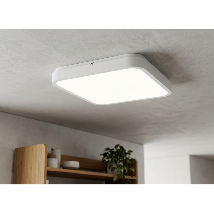 BRILAGI - Plafonnier LED pour salle de bains ZENNA LED/24W/230V 34,5x34,5 cm IP44 blanc