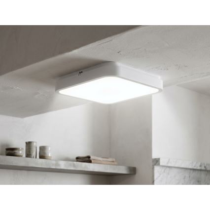 BRILAGI - Plafonnier LED pour salle de bains ZENNA LED/24W/230V 34,5x34,5 cm IP44 blanc