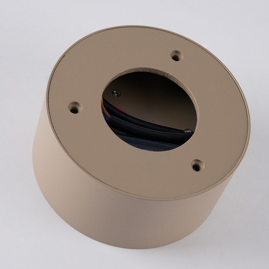 Brilagi - Plafonnier LED pour salle de bains FORIS LED/14W/230V Ø 12 cm beige IP44