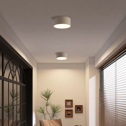 Brilagi - Plafonnier LED pour salle de bains FORIS LED/20W/230V Ø 15 cm beige IP44
