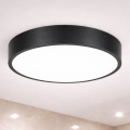 Brilagi - Plafonnier LED pour salle de bains POOL LED/36W/230V 3000/4000/5500K Ø 40 cm IP54 noir