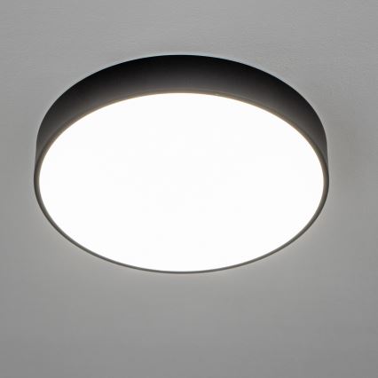 Brilagi - Plafonnier LED pour salle de bains POOL LED/36W/230V 3000/4000/5500K Ø 40 cm IP54 noir