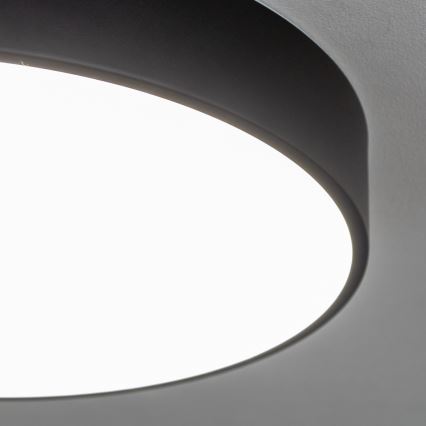 Brilagi - Plafonnier LED pour salle de bains POOL LED/36W/230V 3000/4000/5500K Ø 40 cm IP54 noir
