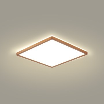 Brilagi - Plafonnier LED pour salle de bains ULTRA SLIM LED/18W/230V 30x30 cm or rose IP54