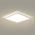 Brilagi - Plafonnier LED pour salle de bains ULTRA SLIM LED/24W/230V 42x42 cm argenté IP54