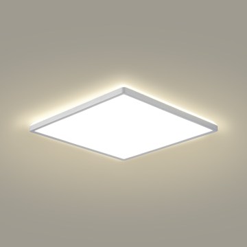 Brilagi - Plafonnier LED pour salle de bains ULTRA SLIM LED/24W/230V 42x42 cm argenté IP54