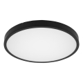 Brilagi - Plafonnier LED pour salle de bains ZENNA LED/24W/230V 34,5x34,5 cm IP44 noir