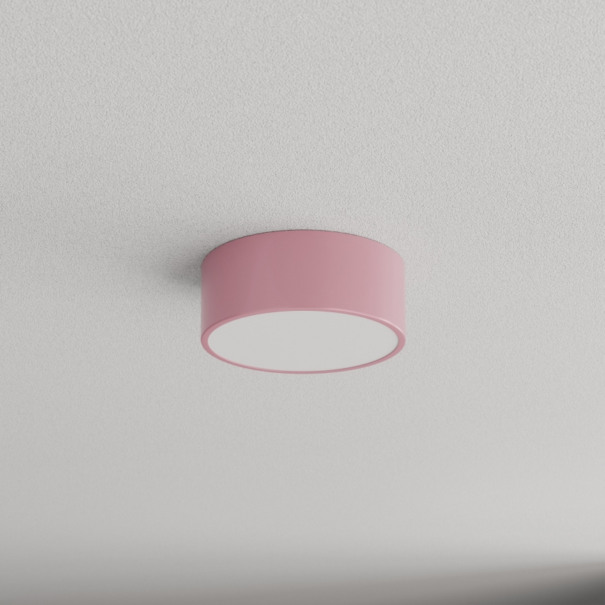 BRILAGI - LED RGBW Plafonnier dimmable CLARE 1xE27/12W/230V Ø 20 cm rose