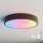 Brilagi - Plafonnier LED RGBW dimmable CLARE 4xE27/9W/230V 2700-6500K Ø 50 cm Wi-Fi noir