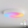 Brilagi - Plafonnier LED RGBW dimmable CLARE 4xE27/9W/230V 2700-6500K Ø 50 cm Wi‑Fi blanc