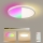 Brilagi - Plafonnier LED RGBW dimmable ULTRA SLIM LED/18 W/230 V 2700–6500 K Ø 30 cm blanc + télécommande