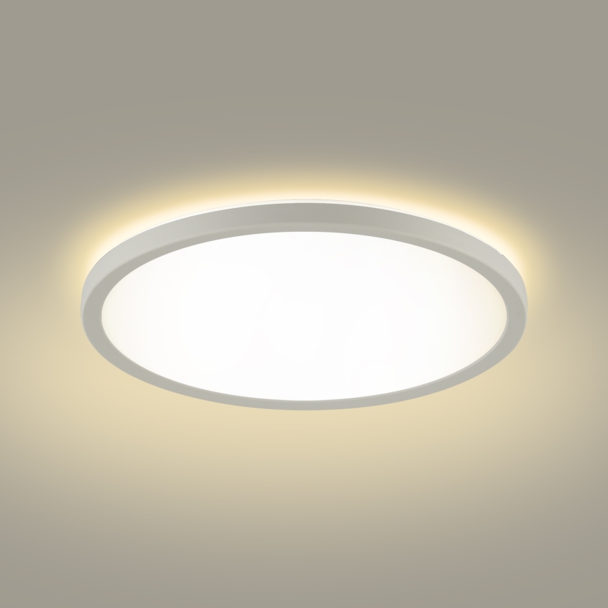 Brilagi - Plafonnier LED RGBW dimmable ULTRA SLIM LED/18W/230V 2700-6500K Ø 30 cm blanc + télécommande