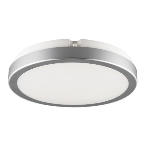 Brilagi - Plafonnier LED salle de bain PERA 18W/230V d. 22 cm IP65 argent