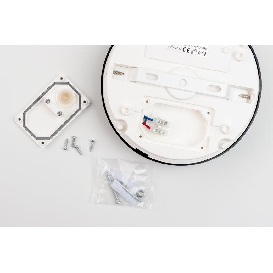 Brilagi - Plafonnier LED salle de bain PERA LED/18W/230V d. 22 cm IP65 blanc