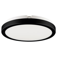 Brilagi - Plafonnier LED salle de bain PERA LED/24W/230V d. 28 cm IP65 noir
