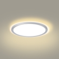 Brilagi - Plafonnier LED salle de bains ULTRA SLIM LED/18W/230V Ø 30 cm argenté IP54