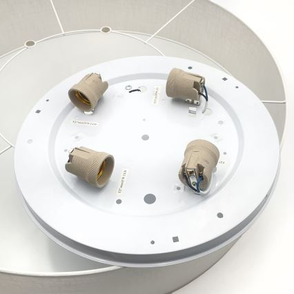 Brilagi - Plafonnier LED SIRIJA 4xE27/60 W/230 V Ø 60 cm blanc