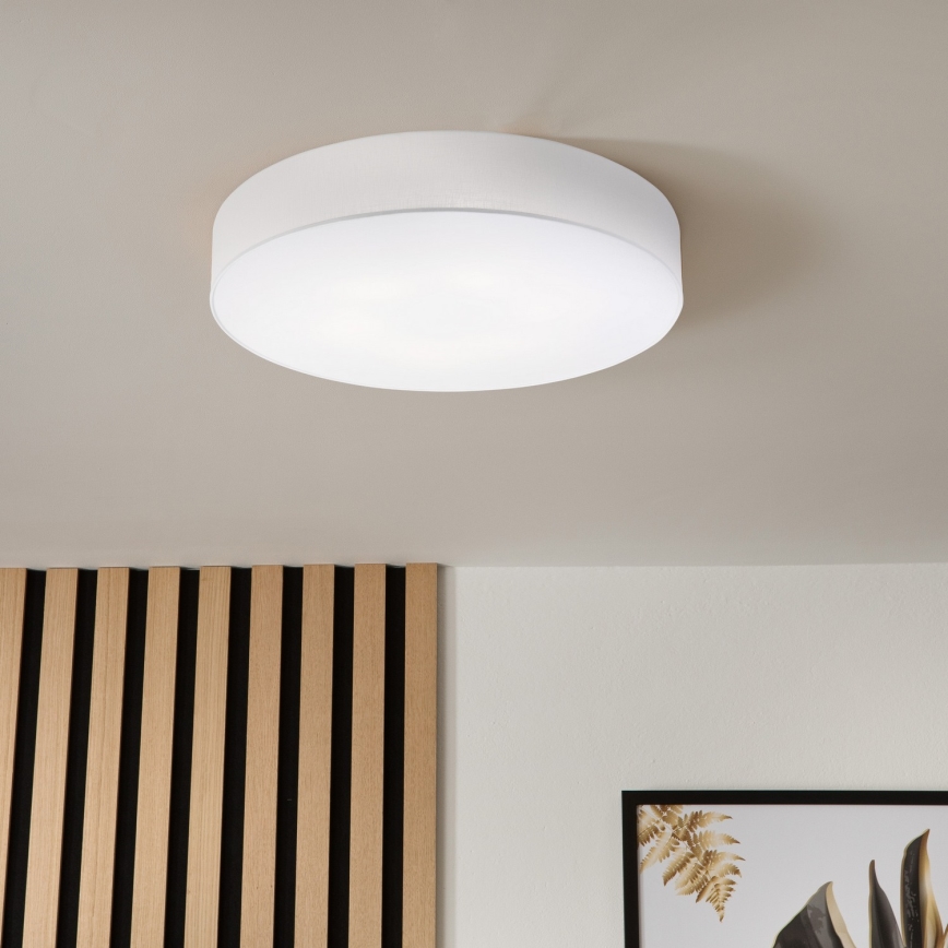 Brilagi - Plafonnier LED SIRIJA 6xE27/15W/230V Ø 80 cm blanc