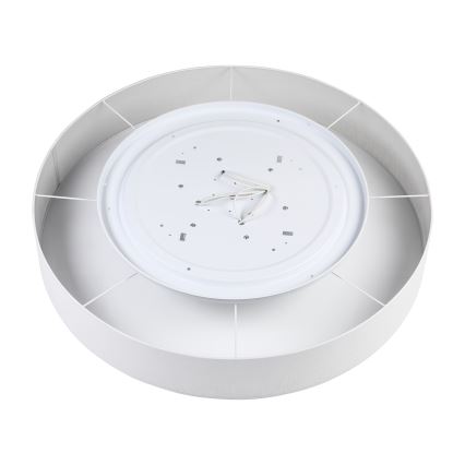 Brilagi - Plafonnier LED SIRIJA 6xE27/15W/230V Ø 80 cm blanc