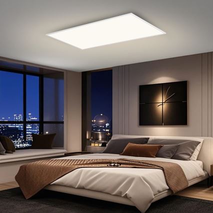 Brilagi - Plafonnier LED SLIMFRAME LED/80W/230V 120x60 cm 3000/4000/6000K blanc