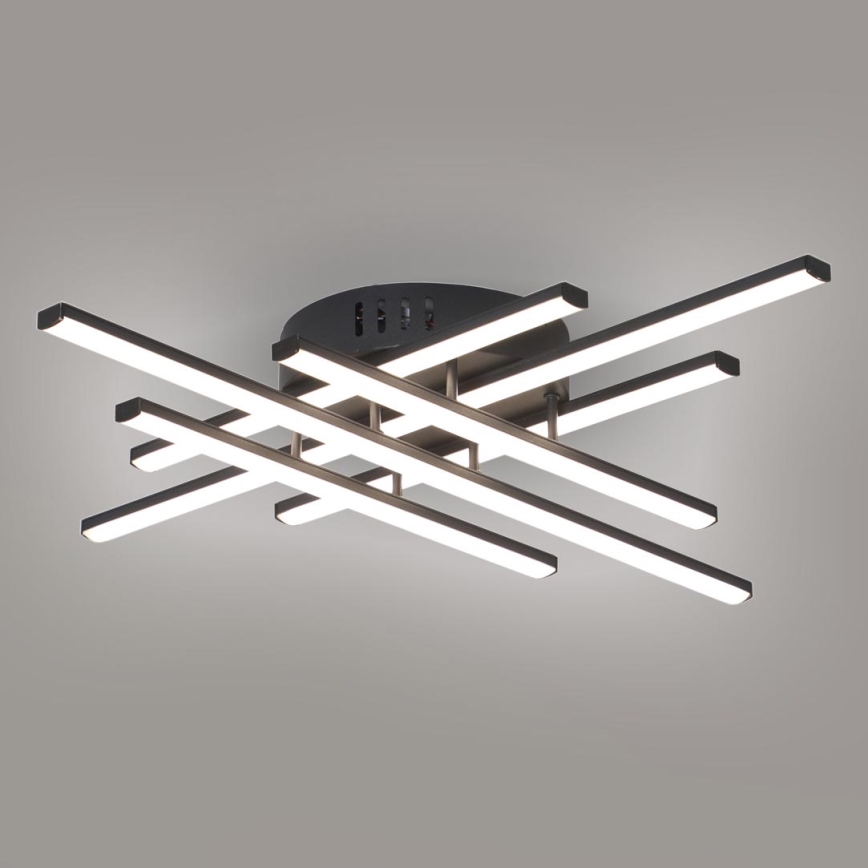 Brilagi - Plafonnier LED STRIPES LED/42W/230V 51x51 cm noir