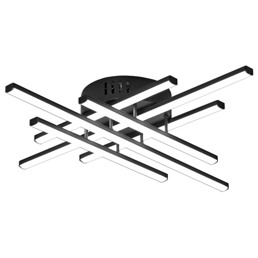 Brilagi - Plafonnier LED STRIPES LED/42W/230V 51x51 cm noir