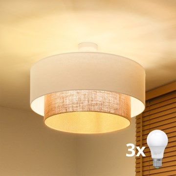 Brilagi - Plafonnier LED style bohème 3xE27/15W/230V Ø 60 cm
