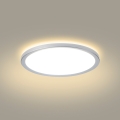 Brilagi - Plafonnier LED ULTRA SLIM pour salle de bains 12 W/230 V Ø 22,5 cm argenté IP54