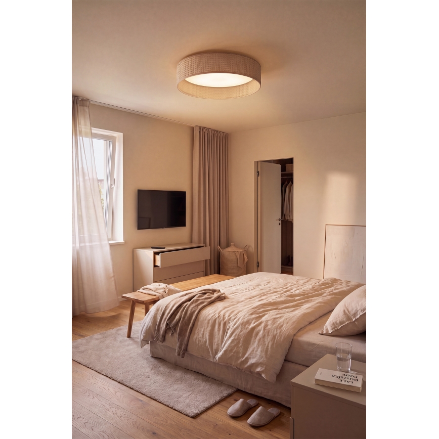 Brilagi - Plafonnier LED VELVET SIMPLE LED/24W/230V 3000K Ø 45 cm beige