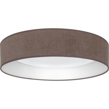 Brilagi - Plafonnier LED VELVET SIMPLE LED/24W/230V 3000K Ø 45 cm marron