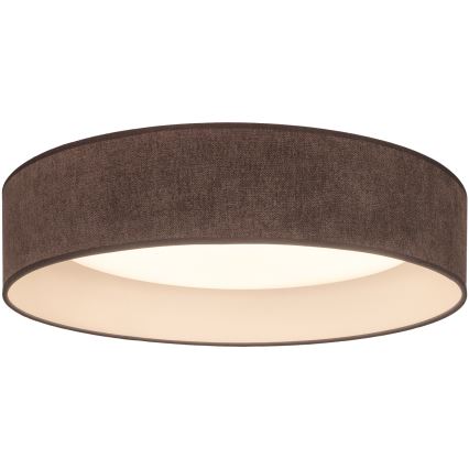 Brilagi - Plafonnier LED VELVET SIMPLE LED/24W/230V 3000K Ø 45 cm marron