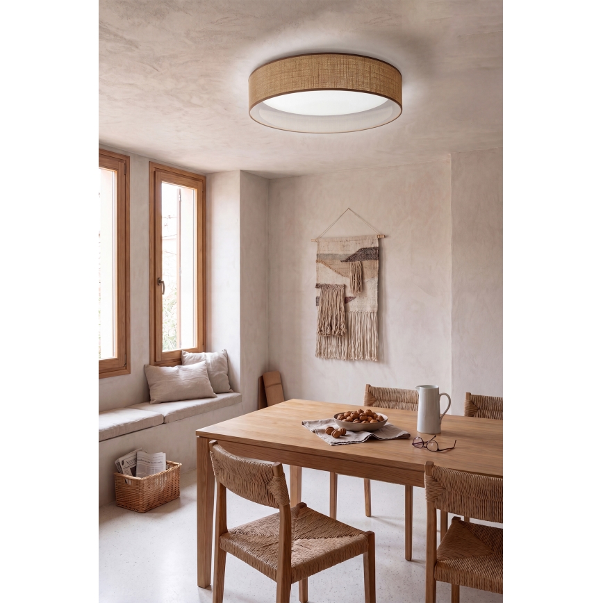 Brilagi - Plafonnier LED VELVET SIMPLE LED/24W/230V 4000K Ø 45 cm beige