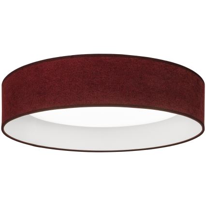 Brilagi - Plafonnier LED VELVET SIMPLE LED/24W/230V 4000K Ø 45 cm bordeaux