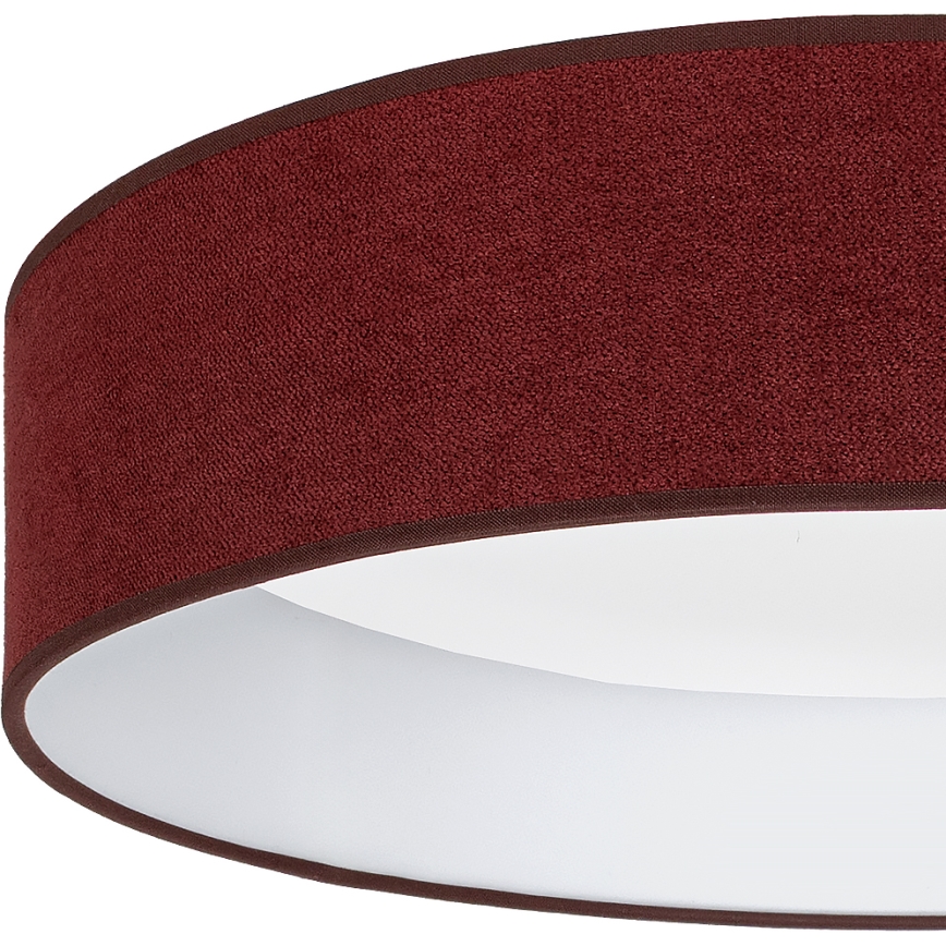 Brilagi - Plafonnier LED VELVET SIMPLE LED/24W/230V 4000K Ø 45 cm bordeaux