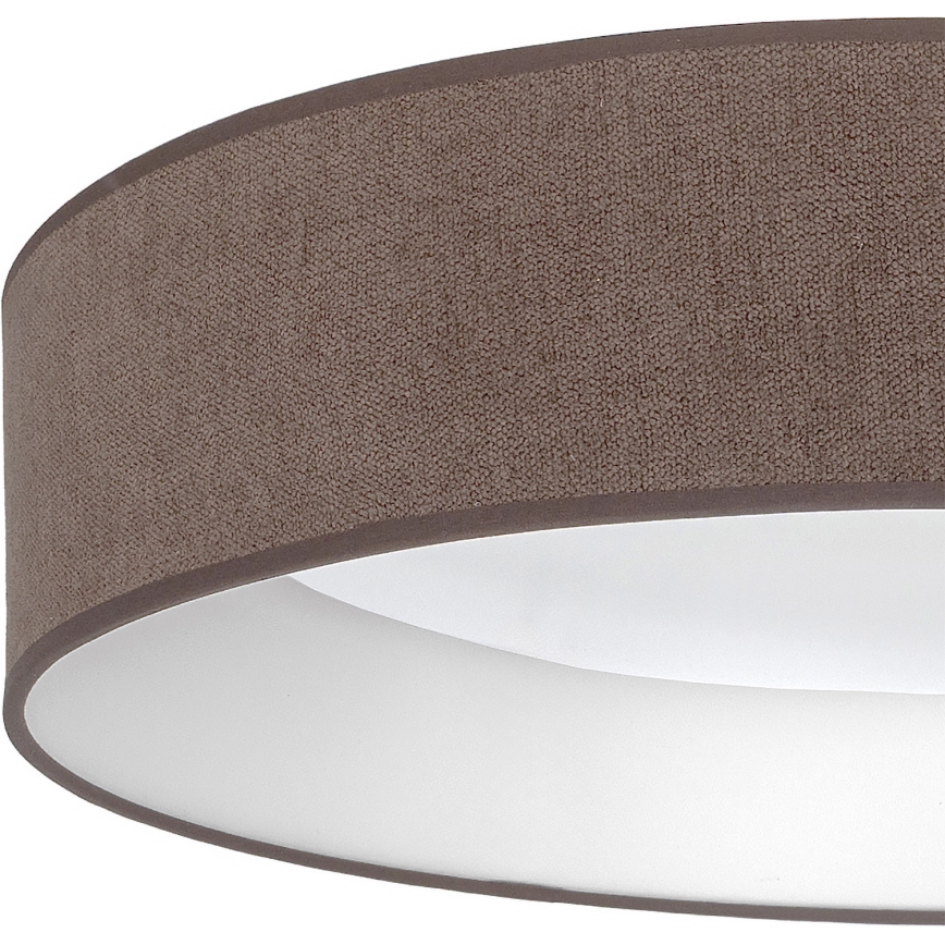 Brilagi - Plafonnier LED VELVET SIMPLE LED/24W/230V 4000K Ø 45 cm marron