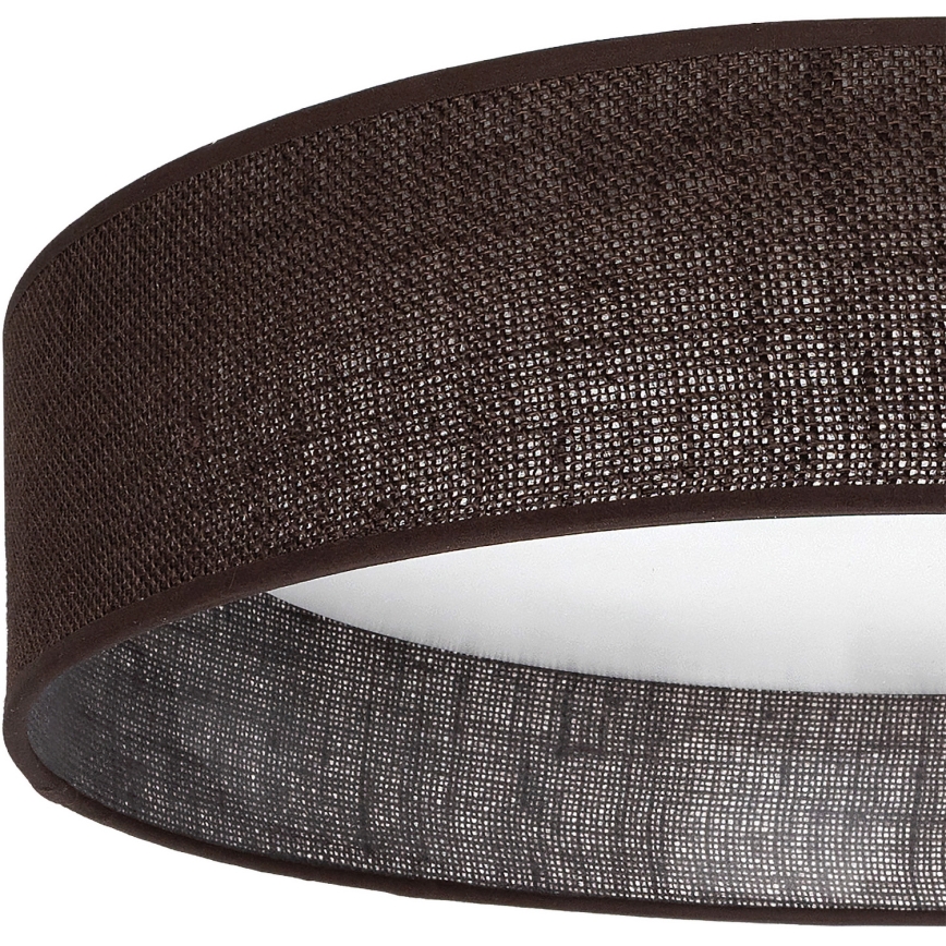Brilagi - Plafonnier LED VELVET SIMPLE LED/24W/230V 4000K Ø 45 cm marron