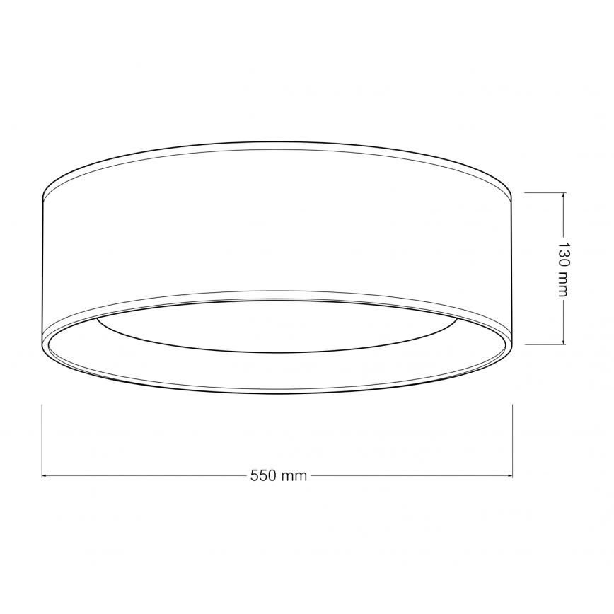 Brilagi - Plafonnier LED VELVET SIMPLE LED/36W/230V 3000K Ø 55 cm vert