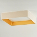 Brilagi - Plafonnier LED VELVET SQUARE LED/24W/230V 43x43 cm crème