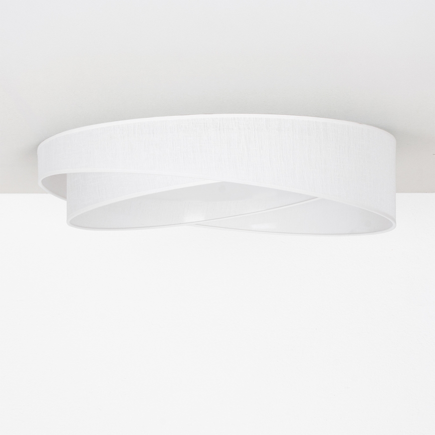 BRILAGI - Plafonnier LED VELVET TWIST LED/24W/230V 4000K Ø 55 cm blanc