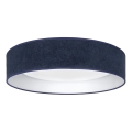 Brilagi - Plafonnier LED VELVET VARI LED/24W/230V 3000/4000/6500K Ø 45 cm bleu