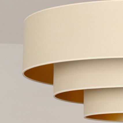 Brilagi - Plafonnier LUNETA 1xE27/60W/230V Ø 40 cm crème/doré