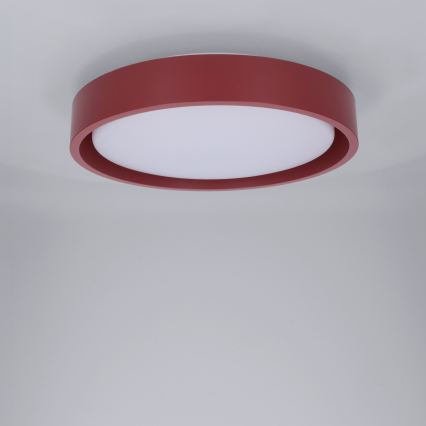 Brilagi - Plafonnier MATTEO LED 24W/230V Ø 31 cm rouge