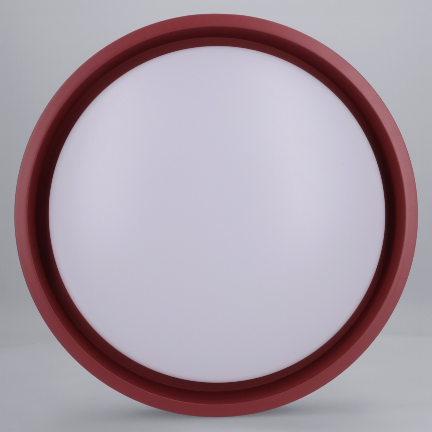 Brilagi - Plafonnier MATTEO LED 24W/230V Ø 31 cm rouge