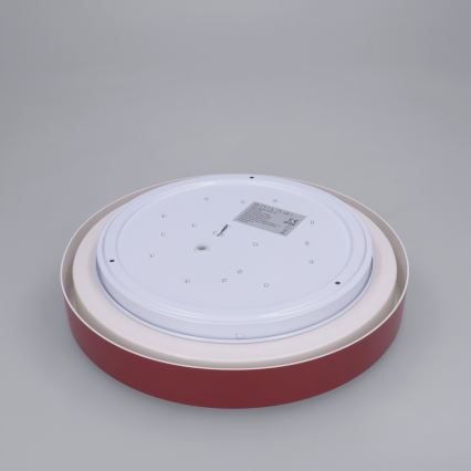 Brilagi - Plafonnier MATTEO LED 24W/230V Ø 31 cm rouge
