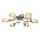Brilagi - Plafonnier MEGAPOLIS 6xE14/60W/230V chrome brillant