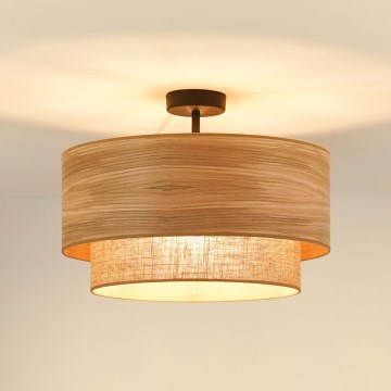 Brilagi - Plafonnier MONTANA BOHO 1xE27/15W/230V d. 45 cm marron