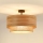 Brilagi - Plafonnier MONTANA BOHO 1xE27/15W/230V d. 45 cm marron
